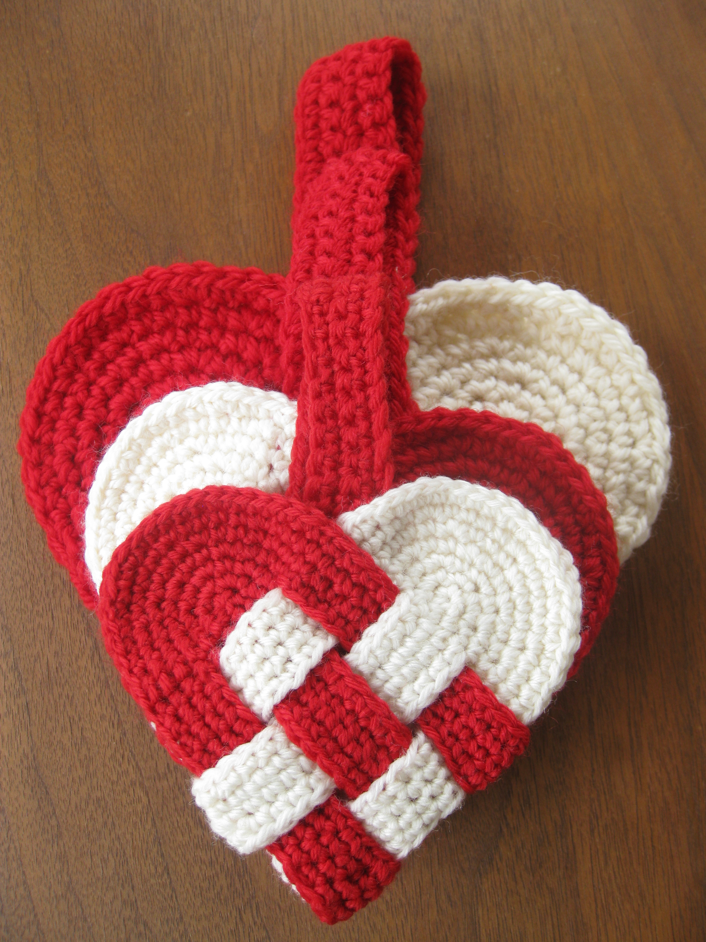 free danish heart crochet pattern | alipyper