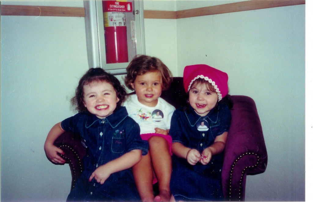 L to R: Kaylynne, G, and Afton